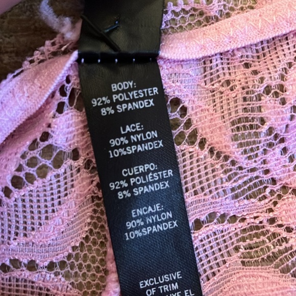 🍒Steve Madden 2-pc silky soft lace-trimmed cami & shorts set sz L NWT - Picture 9 of 11
